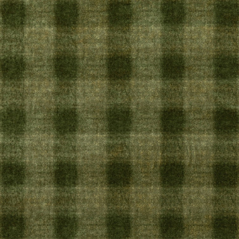 Mulberry Highland Check Emerald Fabric