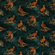 Mulberry Game Show Teal Fabric