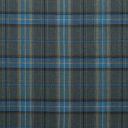 Mulberry Shetland Plaid Blue Fabric