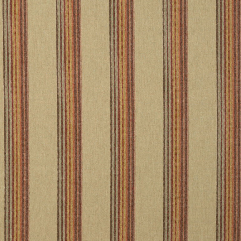 Mulberry Twelve Bar Stripe Sand/Rose Fabric