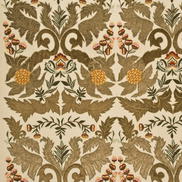 Mulberry Constantine Linen Sage/Gold Fabric