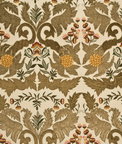 Mulberry Constantine Linen Sage/Gold Fabric