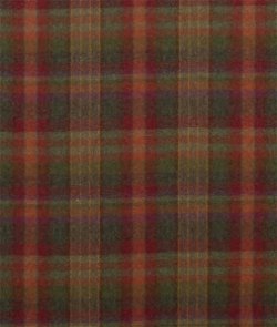 Mulberry Country Plaid Red/Lovat/Heather
