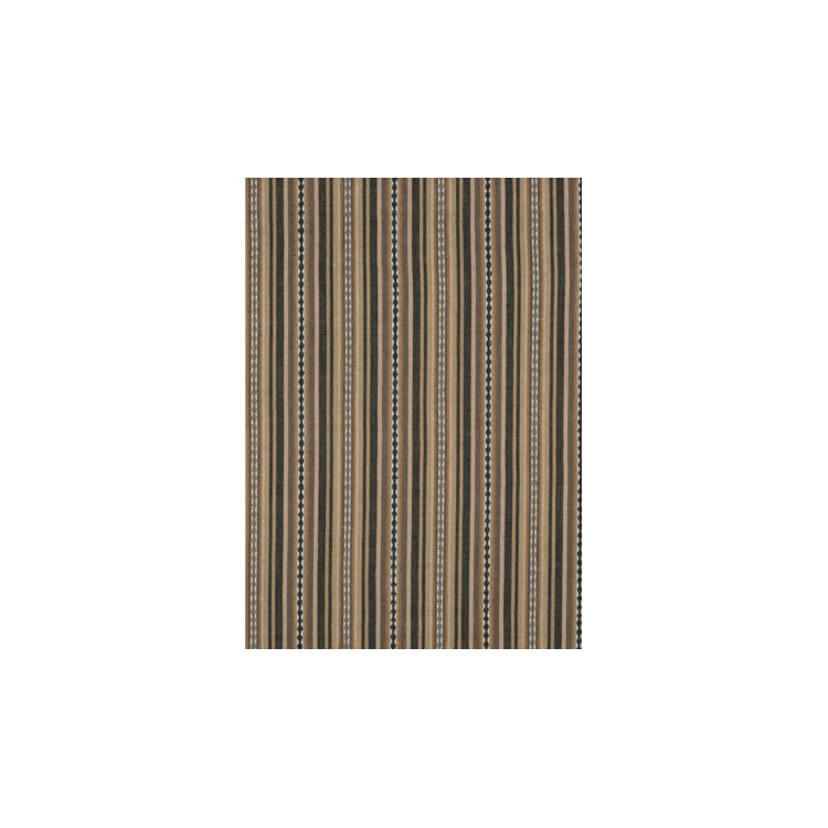 Mulberry Dalton Stripe Charcoal/Bronze Fabric