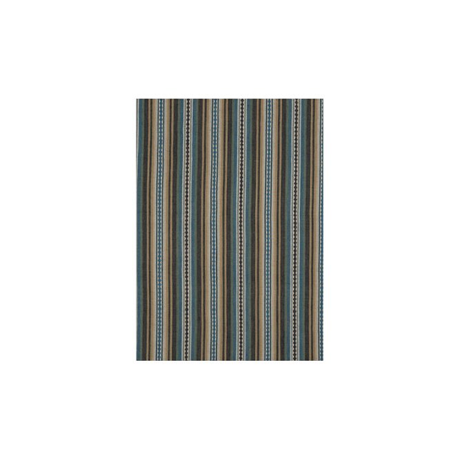 Mulberry Dalton Stripe Indigo/Teal Fabric