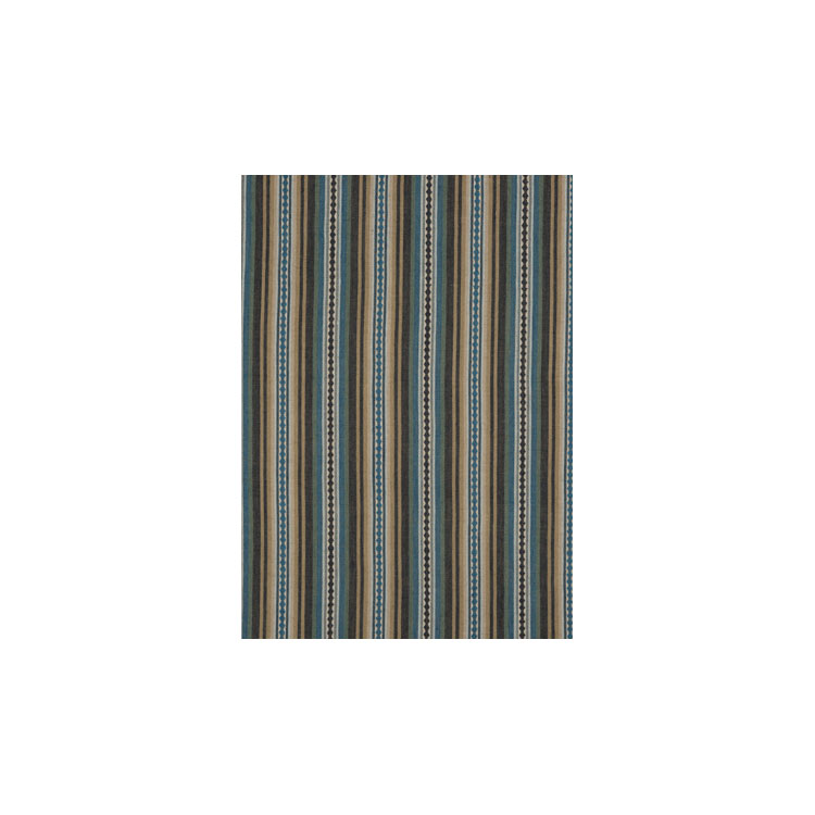 Mulberry Dalton Stripe Indigo/Teal Fabric