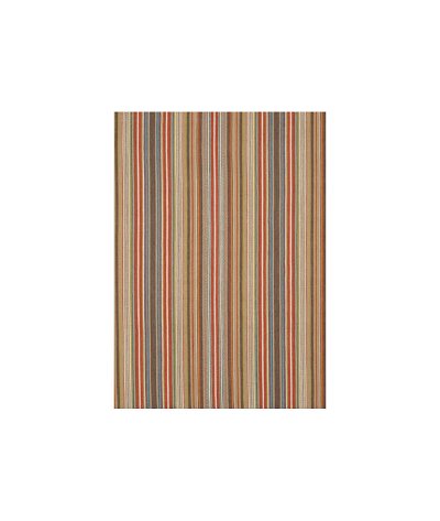 Mulberry Tapton Stripe Teal/Russet Fabric