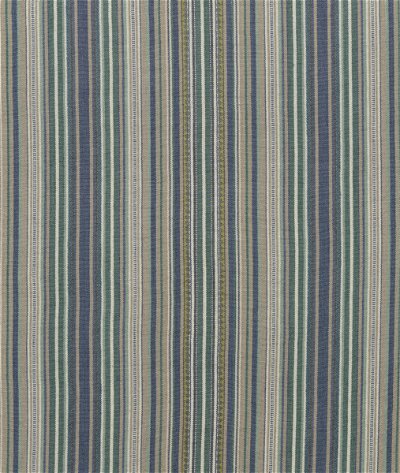 Mulberry Tapton Stripe Teal/Indigo Fabric