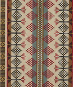 Mulberry Saddle Blanket Indigo/Red