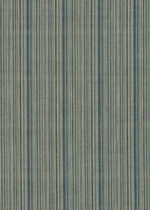 Mulberry Blantyre Vintage Chenille Teal/Aqua/Indigo Fabric