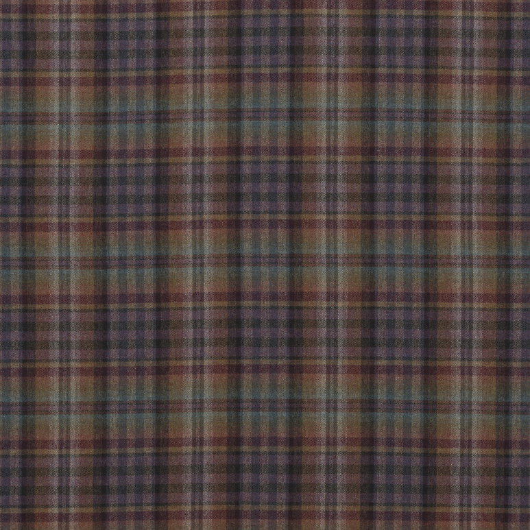 Mulberry Nevis Teal/Sienna/Mauve Fabric