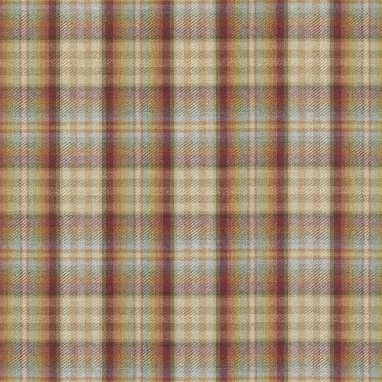 Mulberry Nevis Red/ Stone Fabric