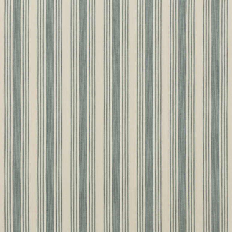 Mulberry Hammock Stripe Teal Fabric