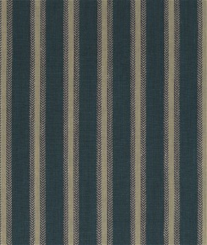 Mulberry Chester Stripe Teal Fabric