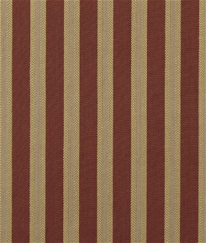 Mulberry Chester Stripe Russet/Ochre Fabric