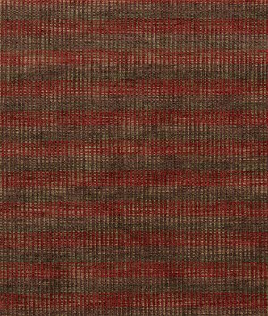 Mulberry Rattan Chenille Red/Green Fabric