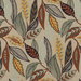 Mulberry Forest Leaves Indigo/Teal Fabric