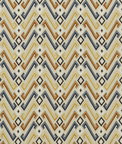 Mulberry Jazz Indigo/Spice Fabric