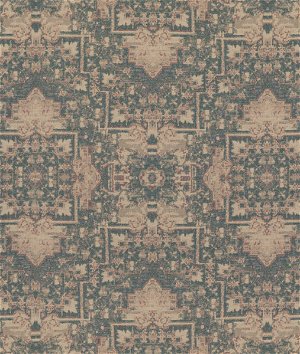 Mulberry Faded Tapestry Blue/Stone Fabric