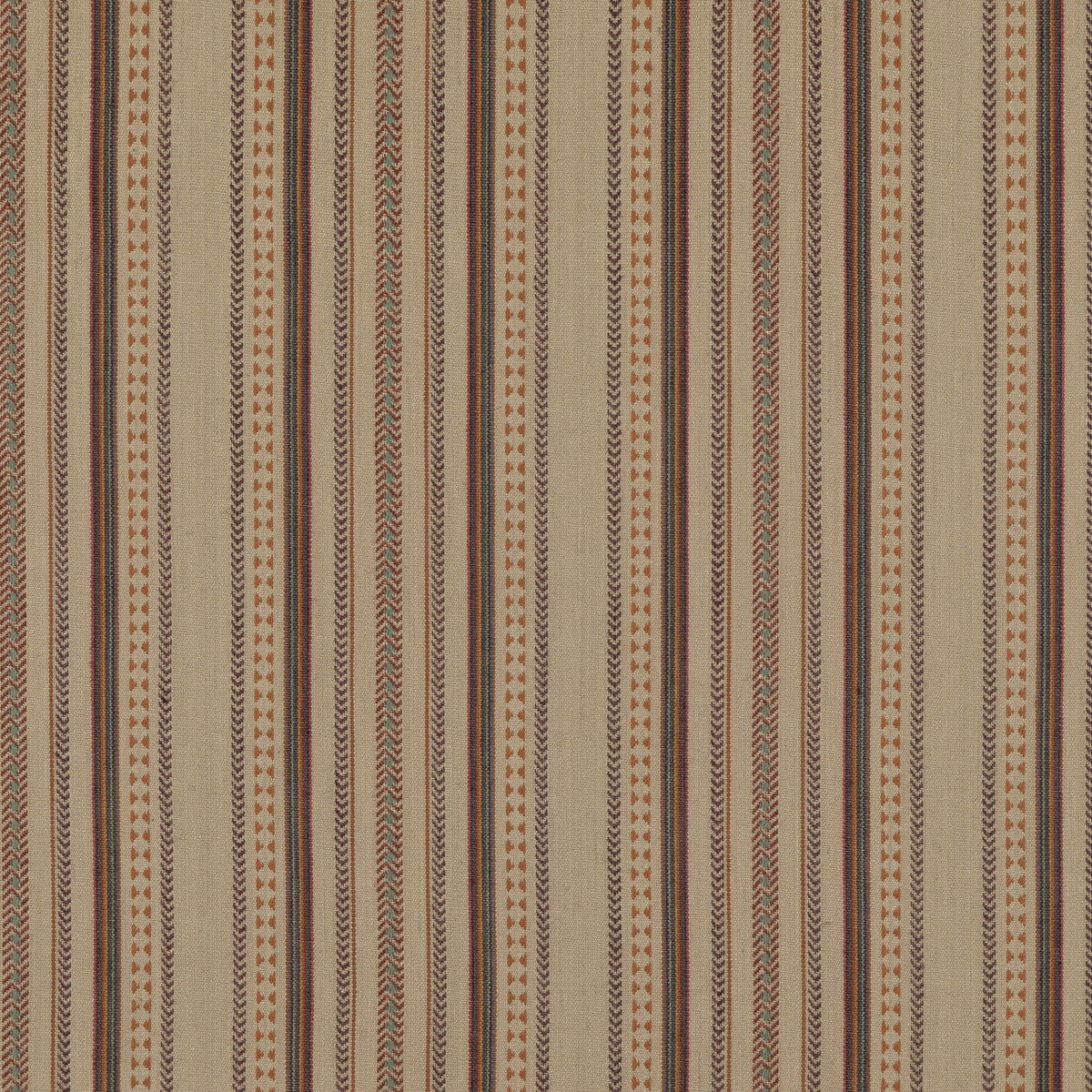 Mulberry Racing Stripe Plum Fabric