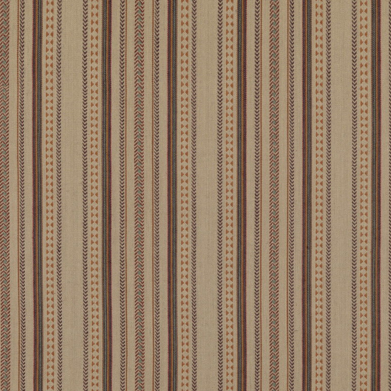 Mulberry Racing Stripe Plum Fabric