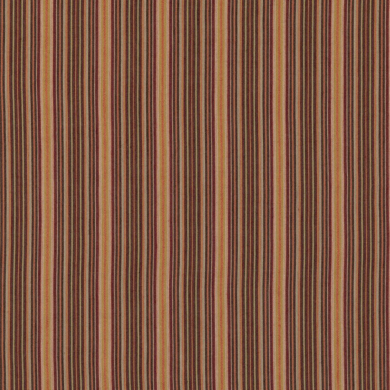 Mulberry Falconer Stripe Spice Fabric