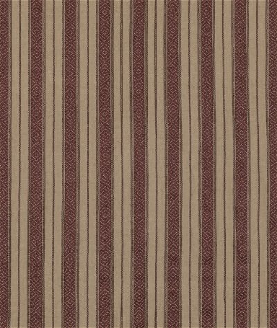 Mulberry Cowdray Stripe Plum Fabric