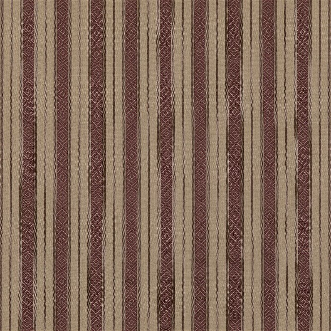 Mulberry Cowdray Stripe Plum Fabric