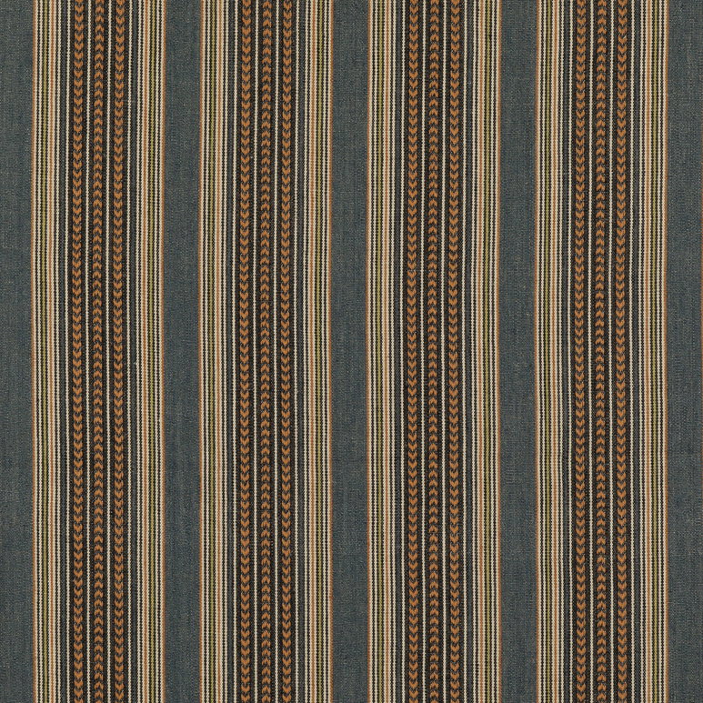 Mulberry Berber Stripe Denim Fabric