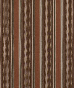 Mulberry Berber Stripe Spice Fabric