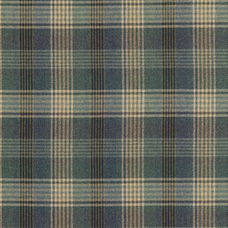 Mulberry Braemar Blue Fabric