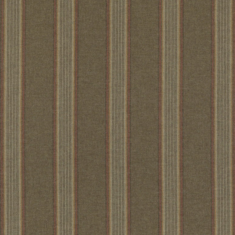 Mulberry Moray Stripe Lovat Fabric