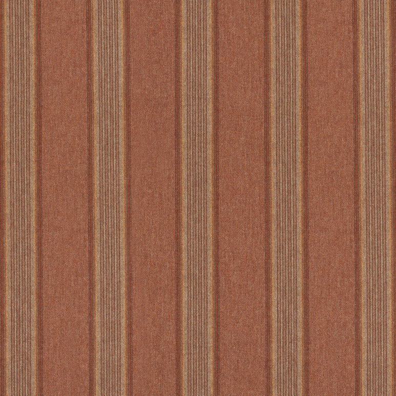 Mulberry Moray Stripe Russet Fabric