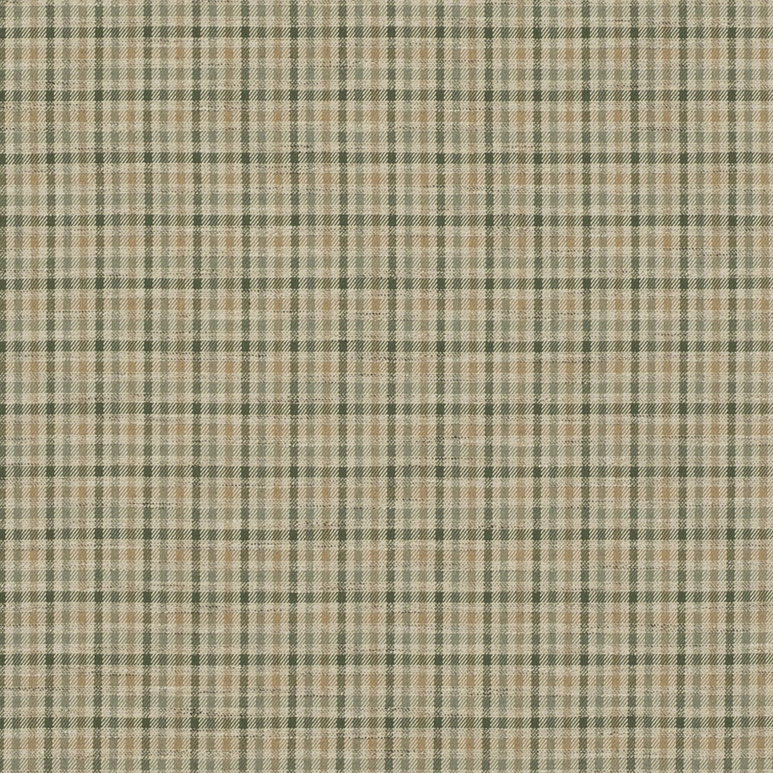 Mulberry Babington Check Green/Sand Fabric
