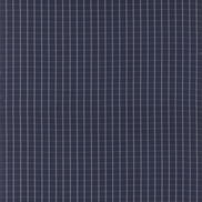 Mulberry Compass Check Indigo Fabric