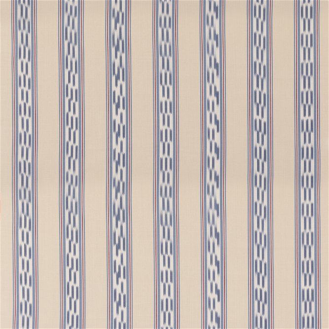 Mulberry Breezy Stripe Blue/Red Fabric