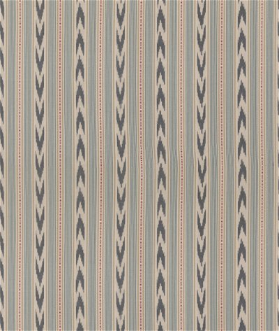 Mulberry Newport Stripe Blue/Red Fabric