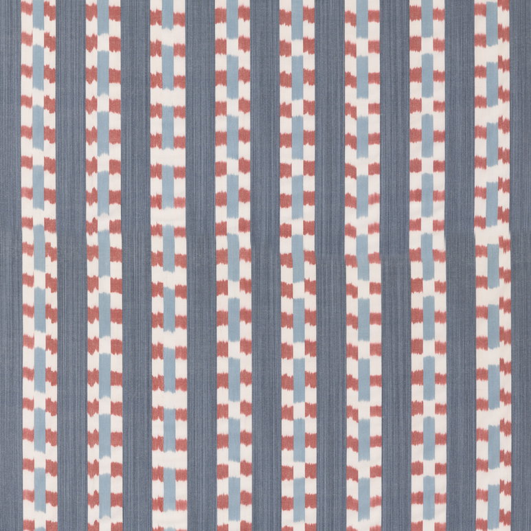 Mulberry Wayfarer Stripe Blue/Red Fabric