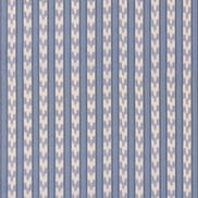 Mulberry Chart Stripe Blue Fabric