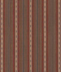 Mulberry Stony Stripe Rust/Blue Fabric