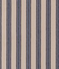 Mulberry Falmouth Stripe Indigo Fabric