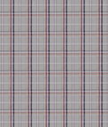 Mulberry Ocean Check Blue Fabric