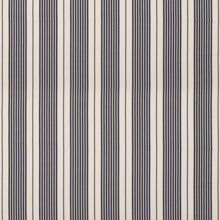 Mulberry Cliff Stripe Indigo Fabric
