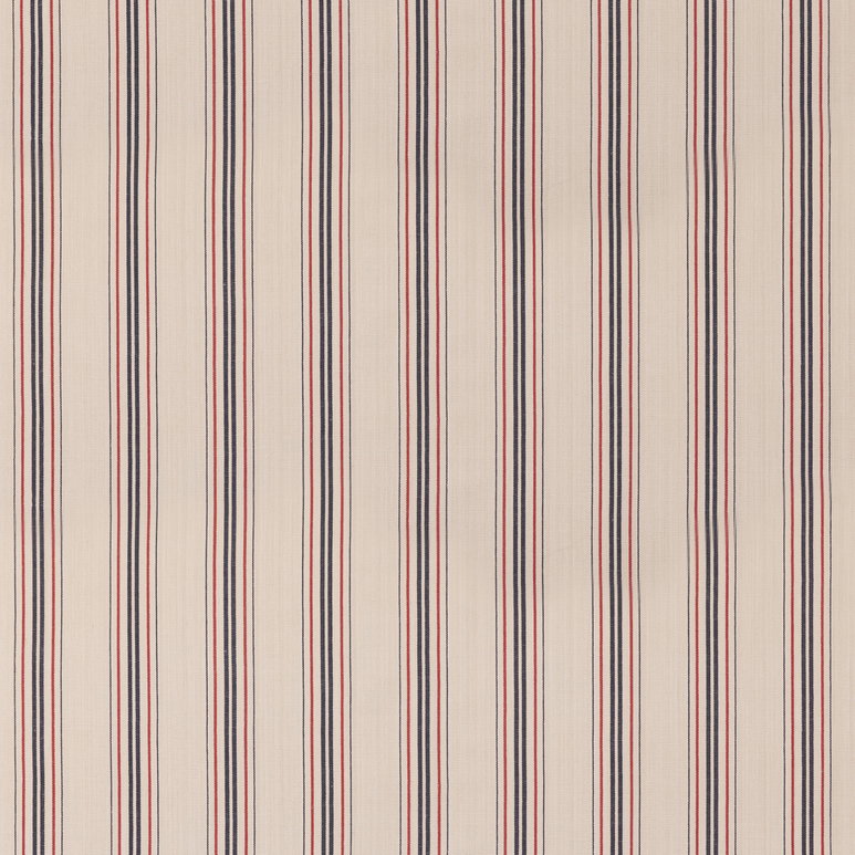 Mulberry Seaford Stripe Blue/Red Fabric