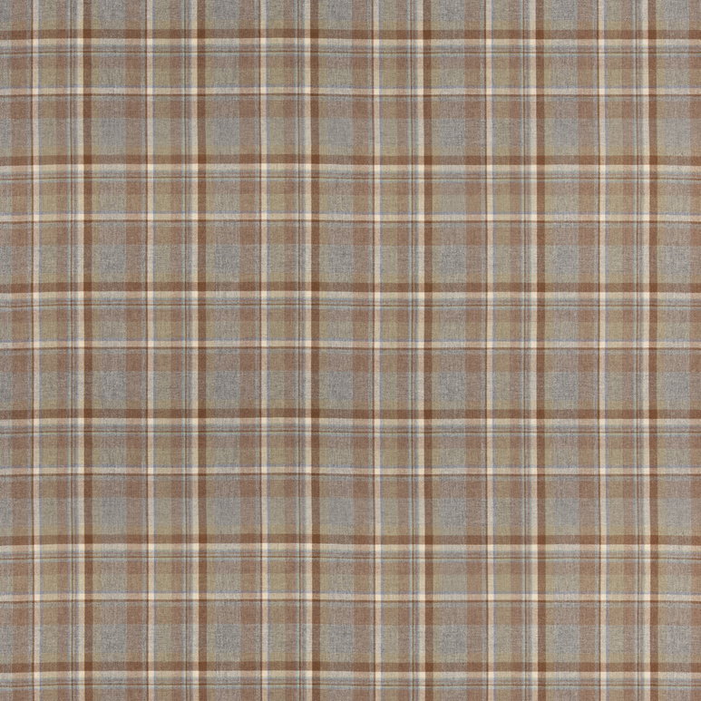 Mulberry Lindisfarne Plaid Fawn/Aqua Fabric
