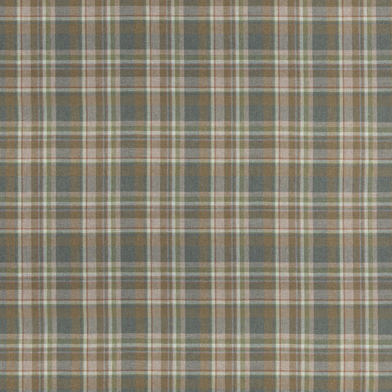 Mulberry Lindisfarne Plaid Lovat Fabric