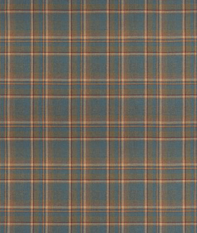 Mulberry Lindisfarne Plaid Teal Fabric
