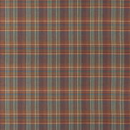 Mulberry Lindisfarne Plaid Red/Teal Fabric