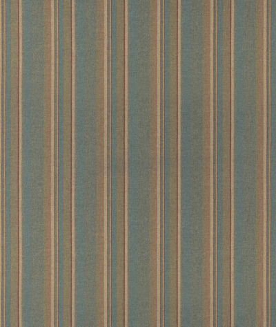 Mulberry Lindisfarne Stripe Teal Fabric