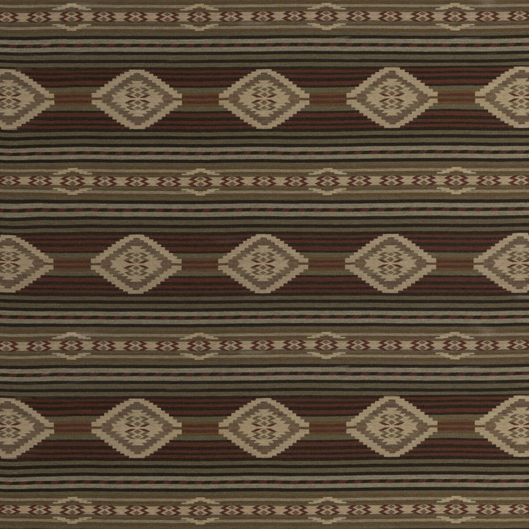 Mulberry Harlech Red/Sage Fabric